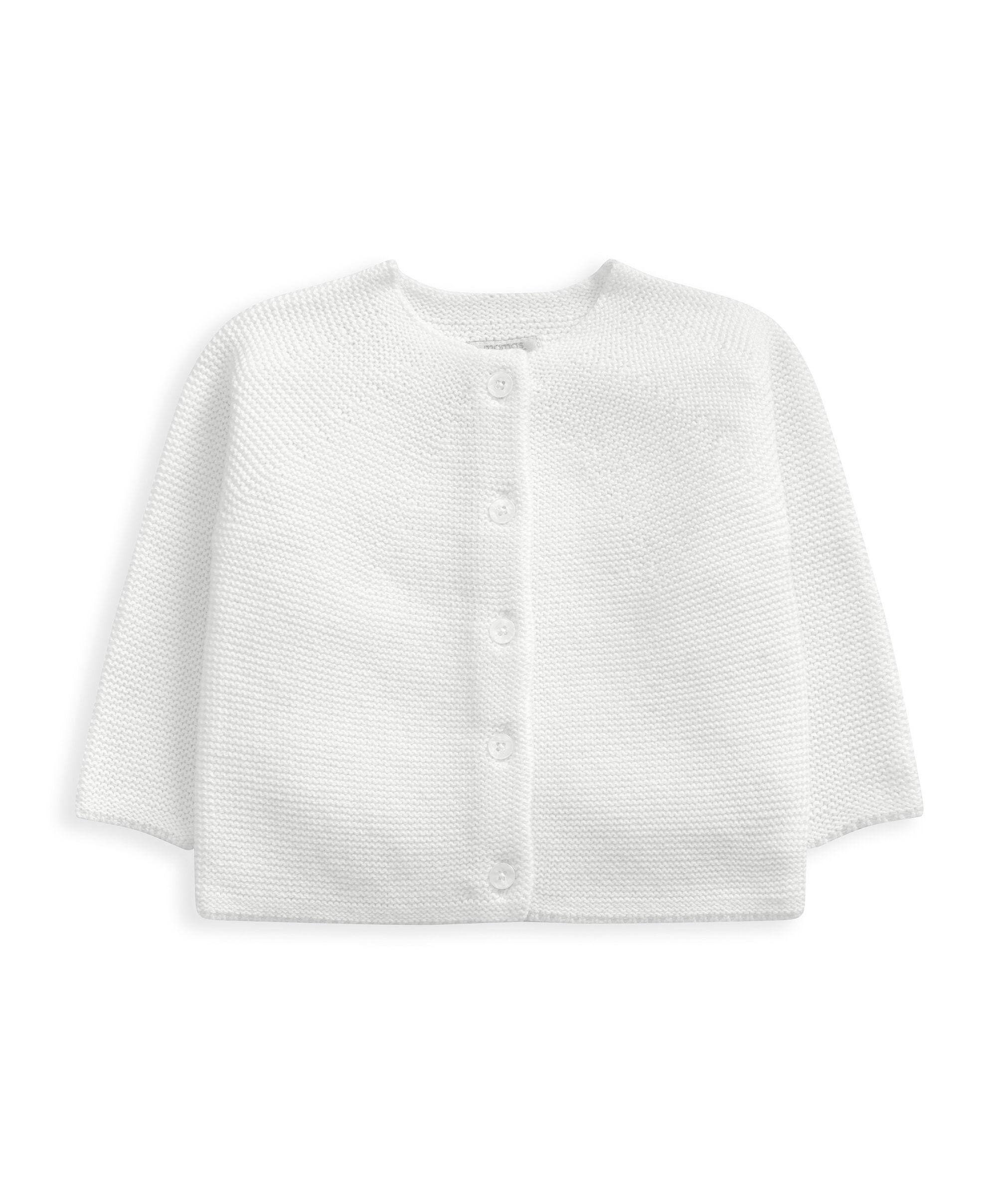 Off White Fine Knit Cardigan image number 2