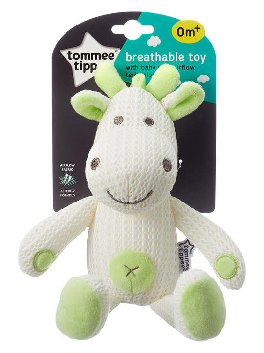 Tommee Tippee Breathable Toy, Jiggy The Giraffe- Green image number 2