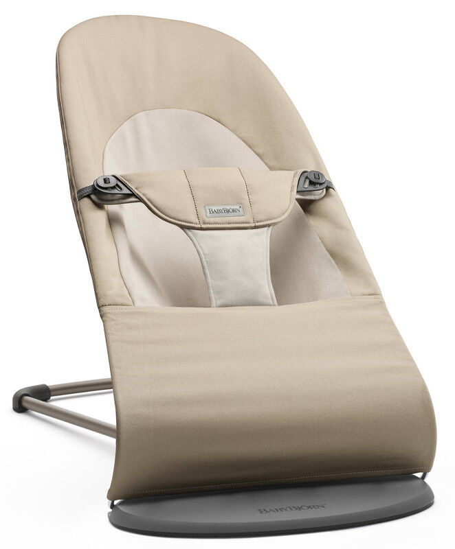 BabyBjorn Bouncer Balance Soft Cotton - Khaki/Beige