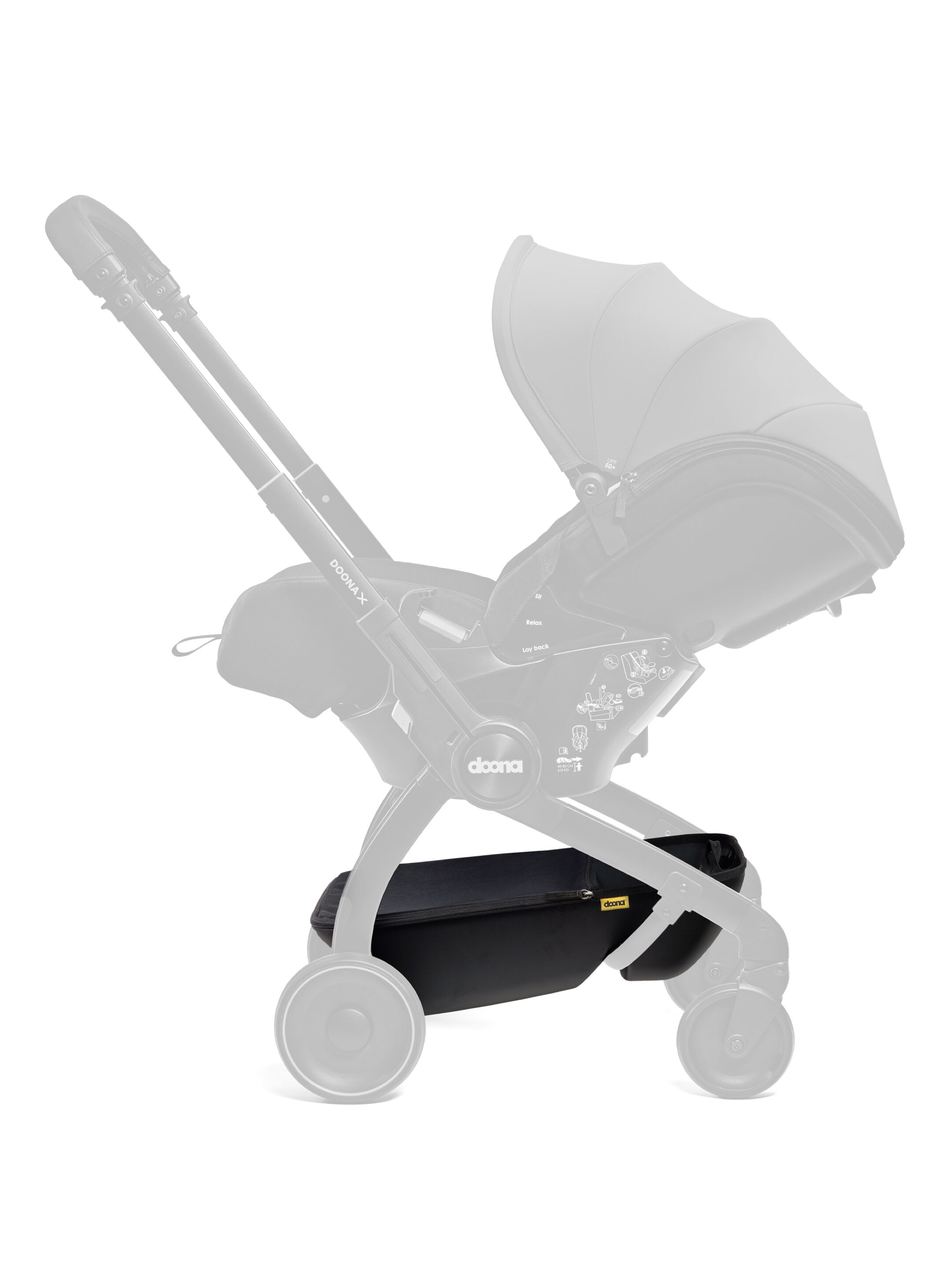 Doona X Pack & Go Basket - Black