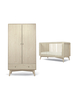 Coxley 2 Piece Cotbed Set with Wardrobe - Natural image number 1