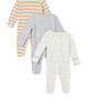 3Pack of  SHAPES Sleepsuits image number 2