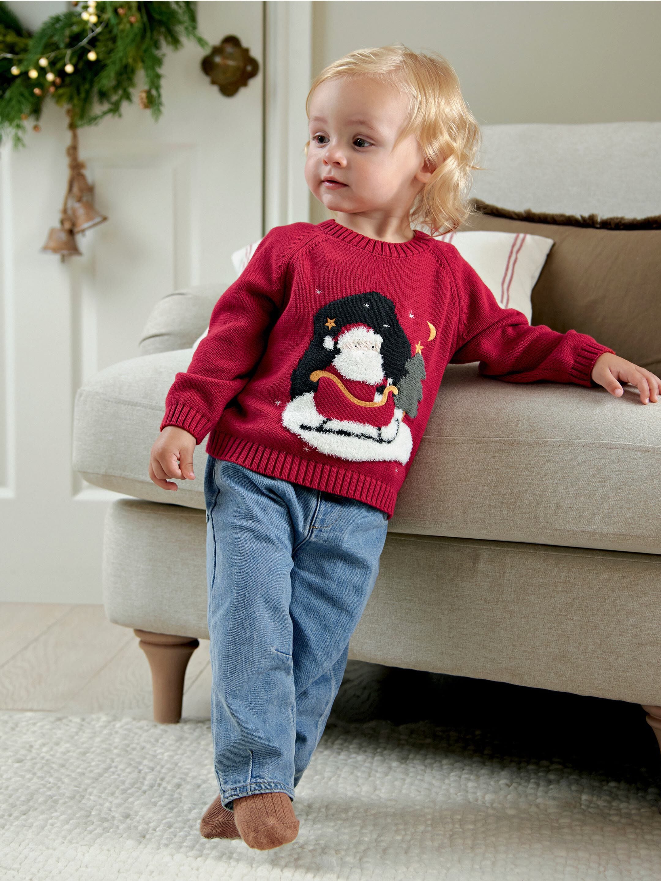 Santa Scene Jumper image number 5