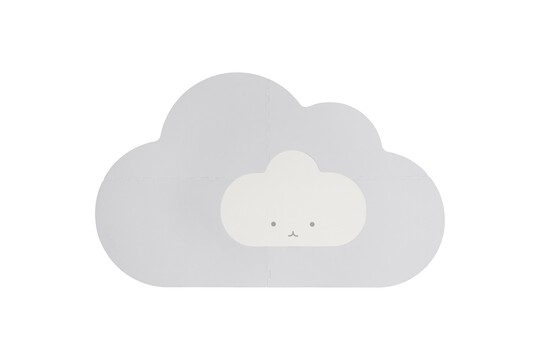 Quut Playmat Cloud Small Pearl Grey image number 1