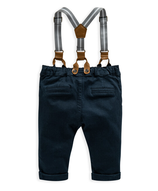 Navy Chino With Braces image number 2