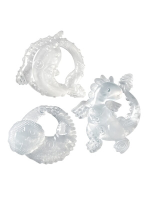 Infantino Crystal Clear Teething Stages Gift Set
