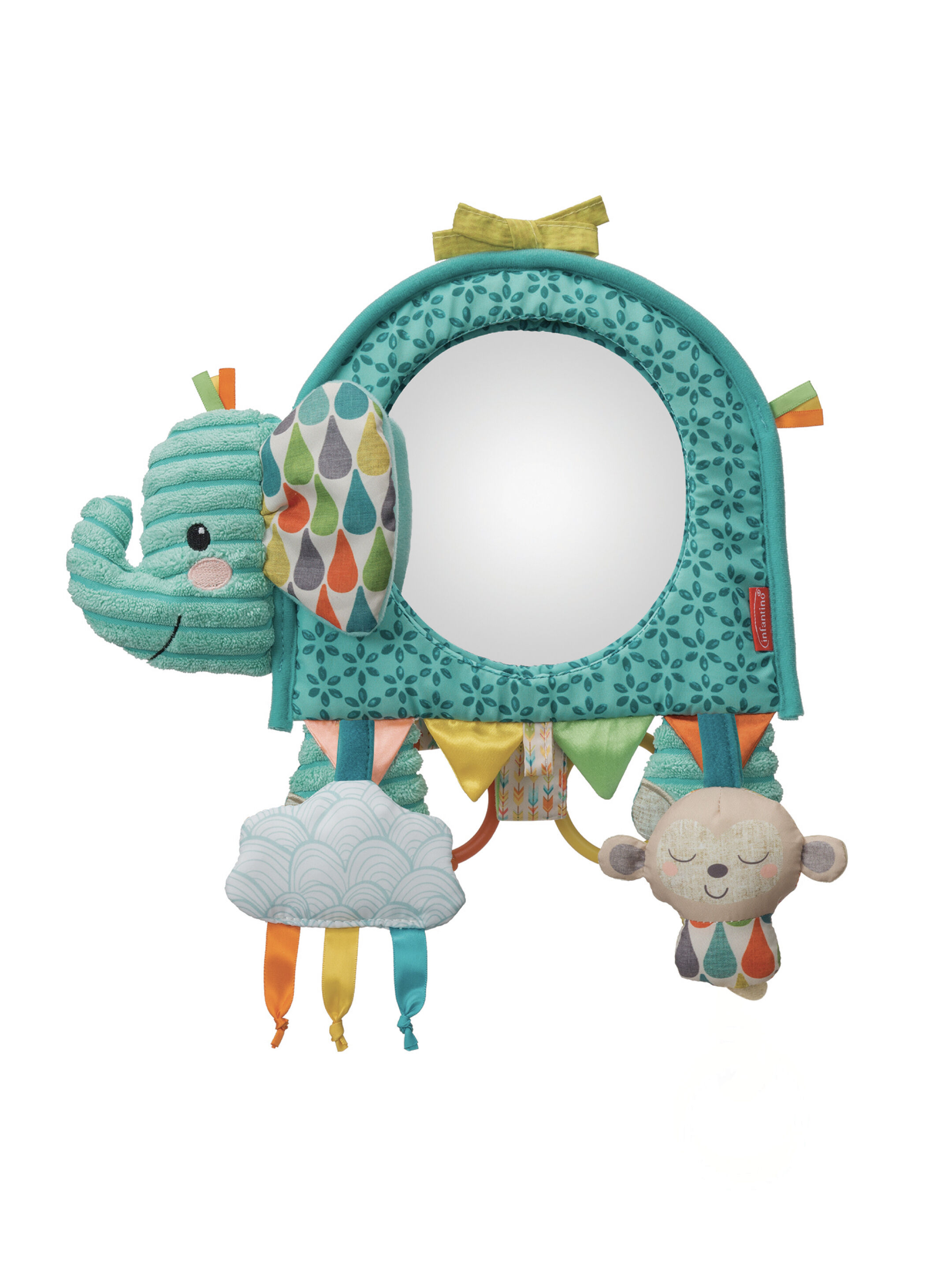Infantino Go Gaga Elephant Activity Mirror