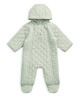 Quilted Bear Jersey Pramsuit image number 2