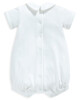 White Woven Romper image number 2