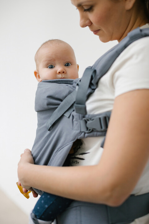 Boba X Adjustable Baby Carrier - Gray image number 3