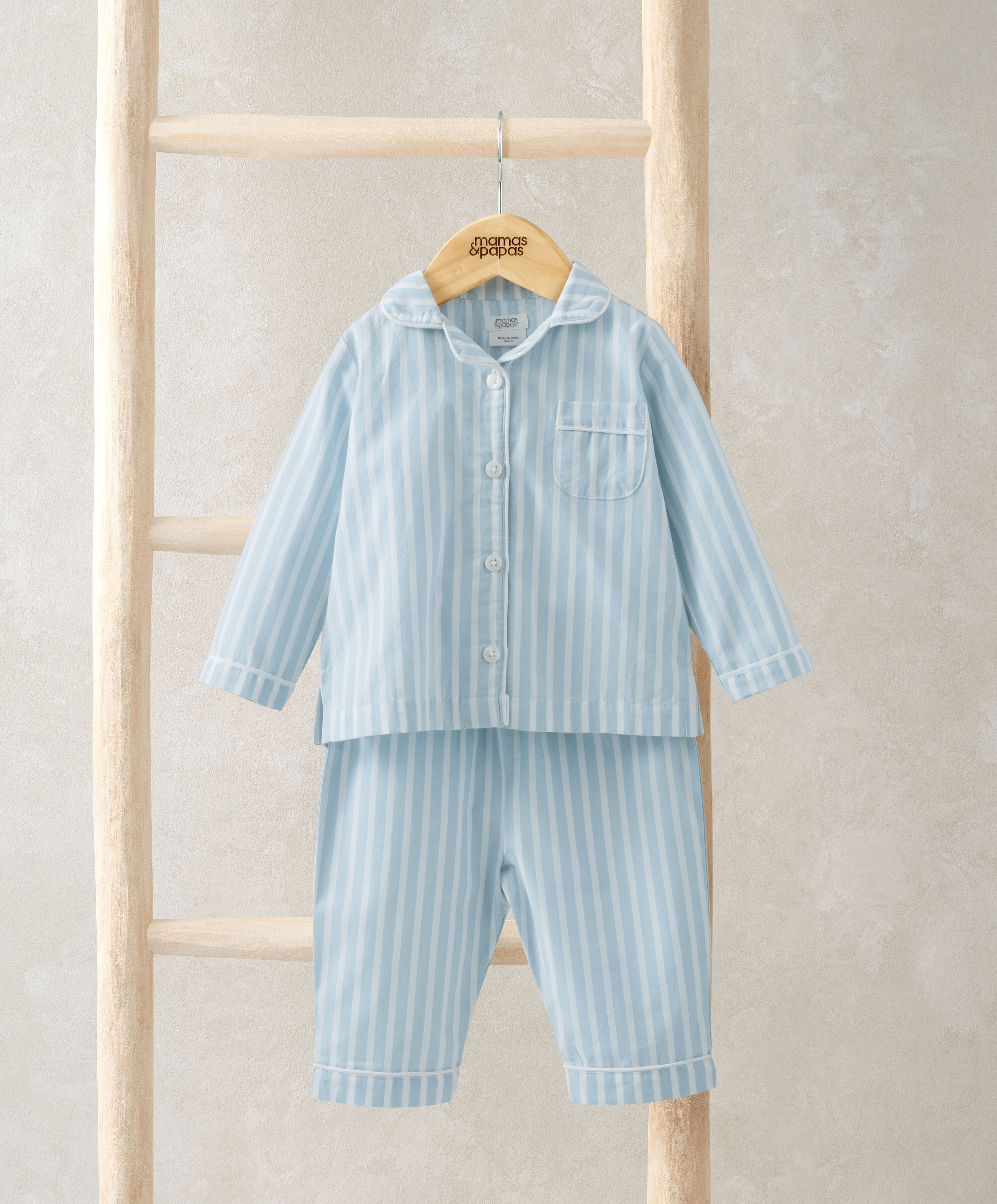 Striped Woven Pyjamas 