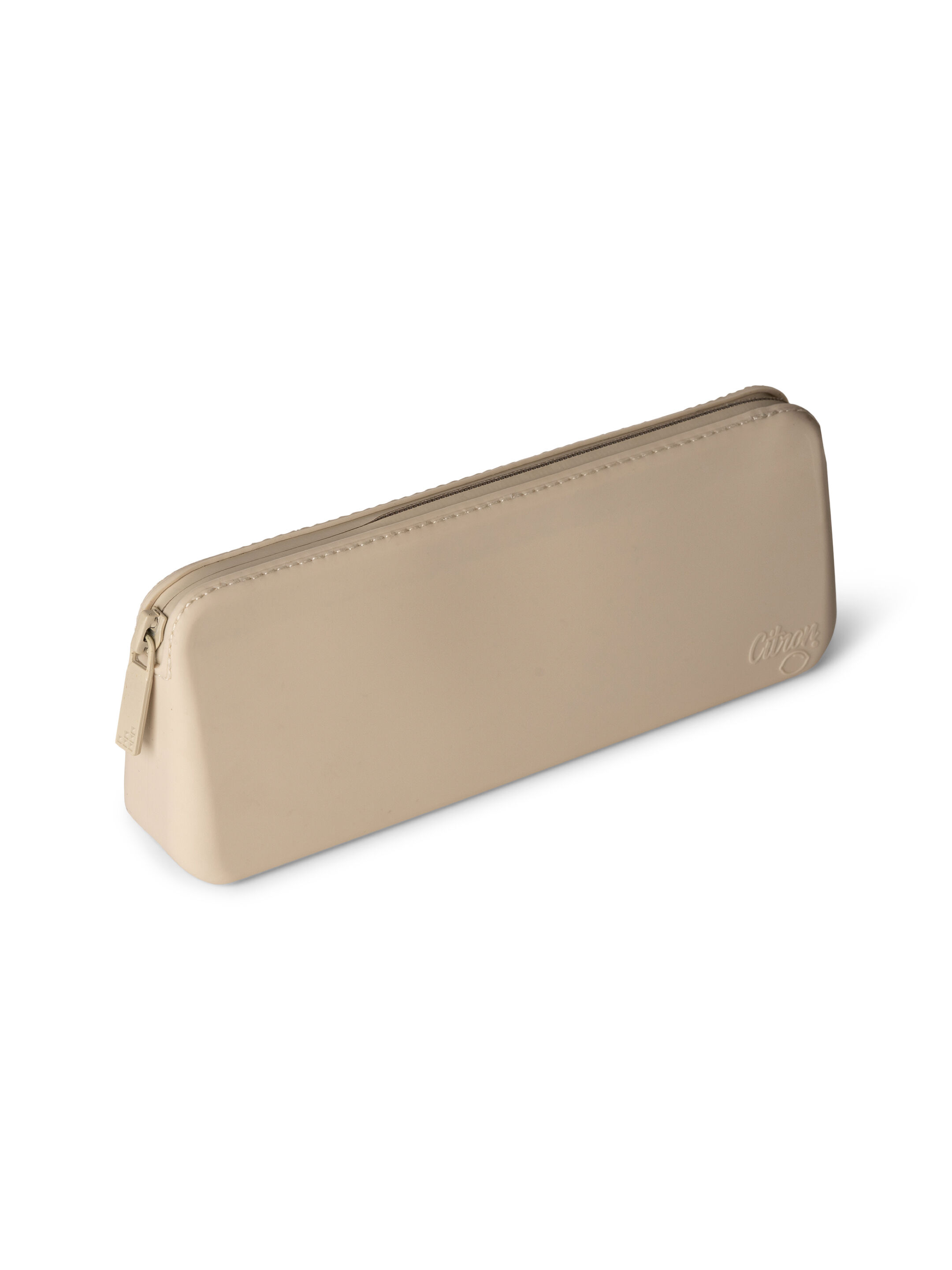 Citron Silicone Cutlery Set with Pouch Beige image number 4