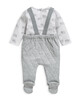 2 Piece Quilted Dungaree Set image number 2