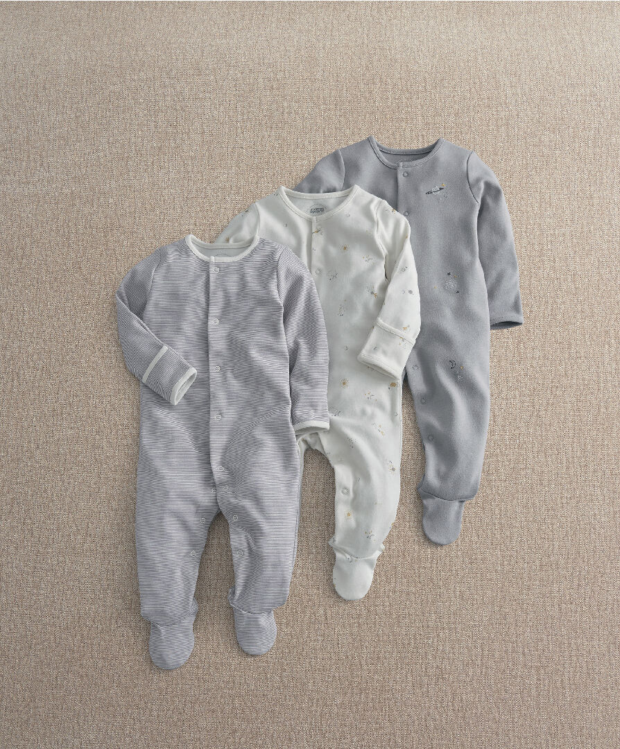 3pk Cosmic Sleepsuits