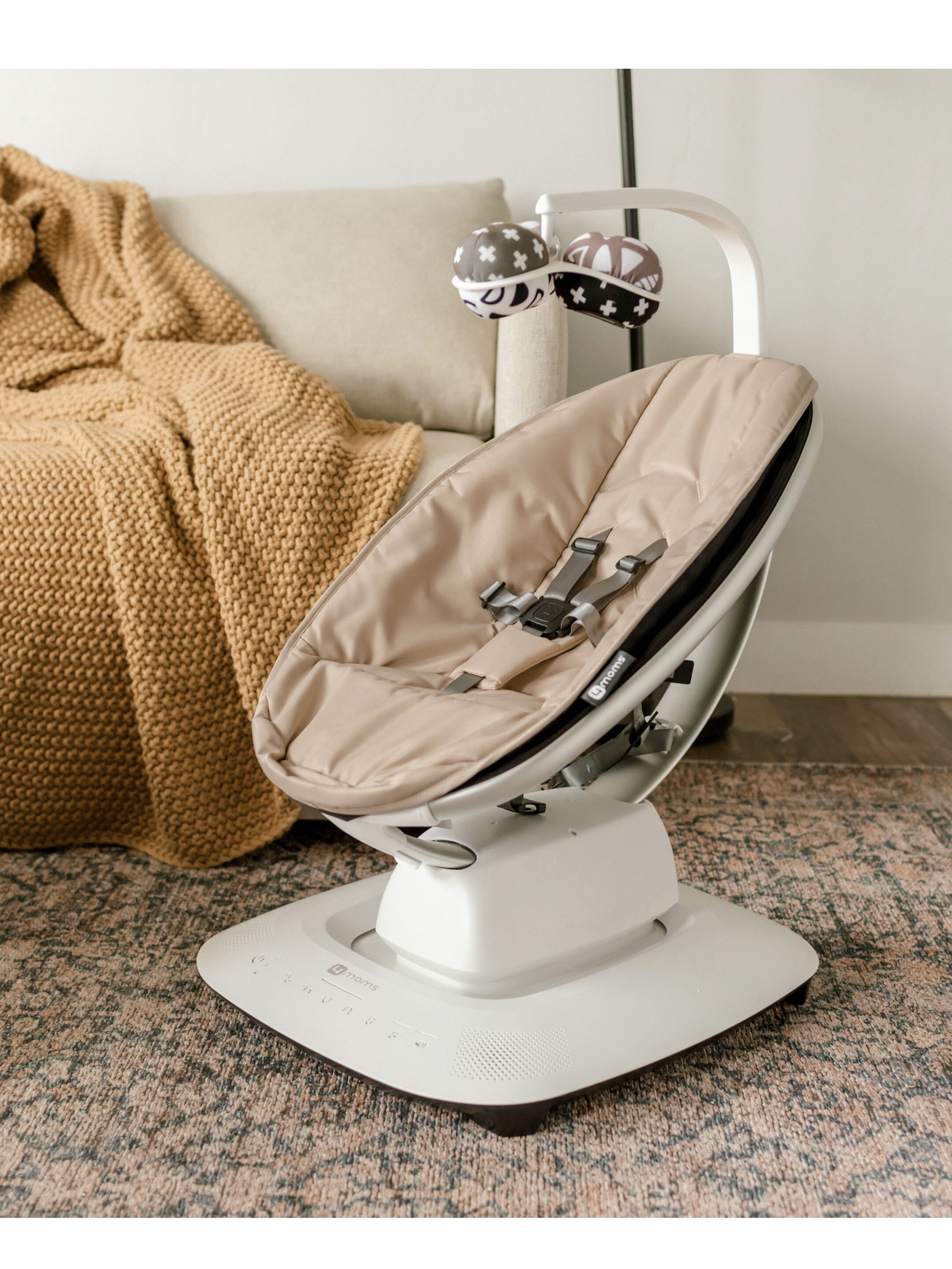 4Moms Mamaroo - Multi-Motion Baby Swing - Sandstone image number 2