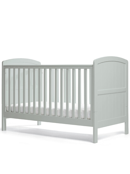 Dover Adjustable Cot to Toddler Bed - Grey image number 2