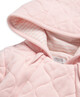 Jersey Spot Quilted Pramsuit image number 6