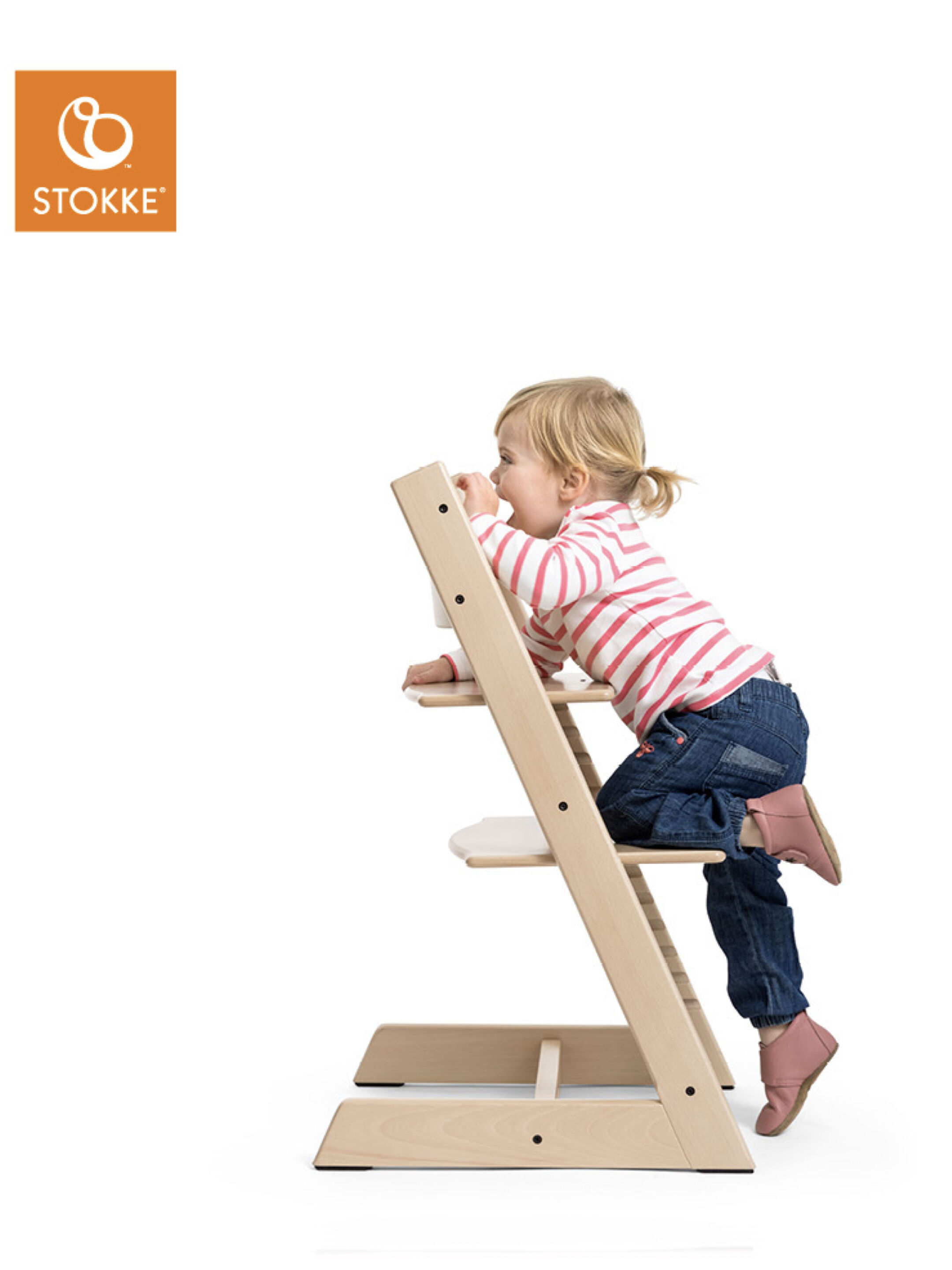 Stokke Tripp Trapp Chair - Serene Pink image number 7