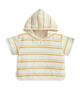 Striped Towelling Beach Poncho image number 2