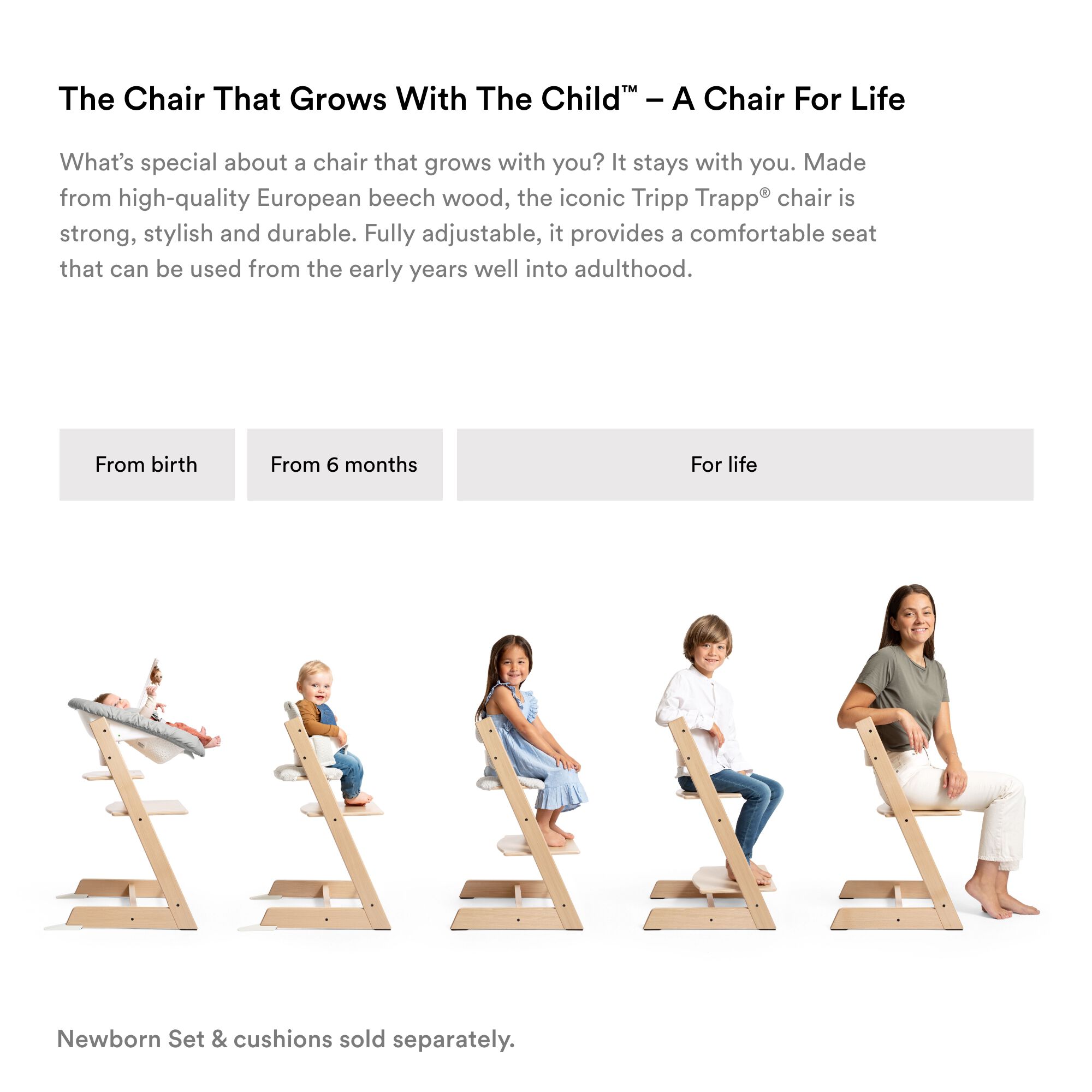 Stokke Tripp Trapp Baby Set - Natural image number 6