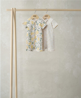Lemon Rompers (Pack of 2)