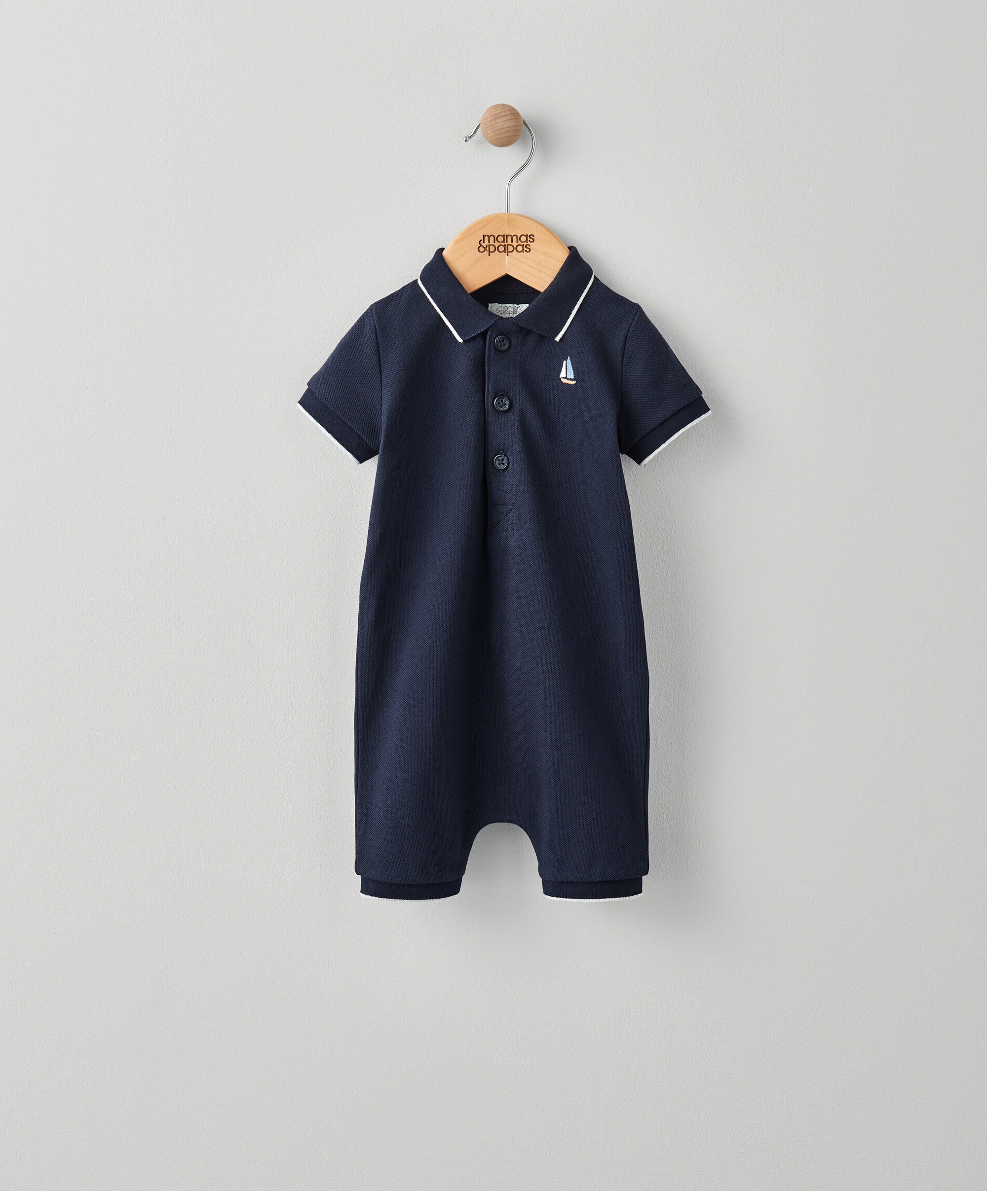 Pique Romper image number 1