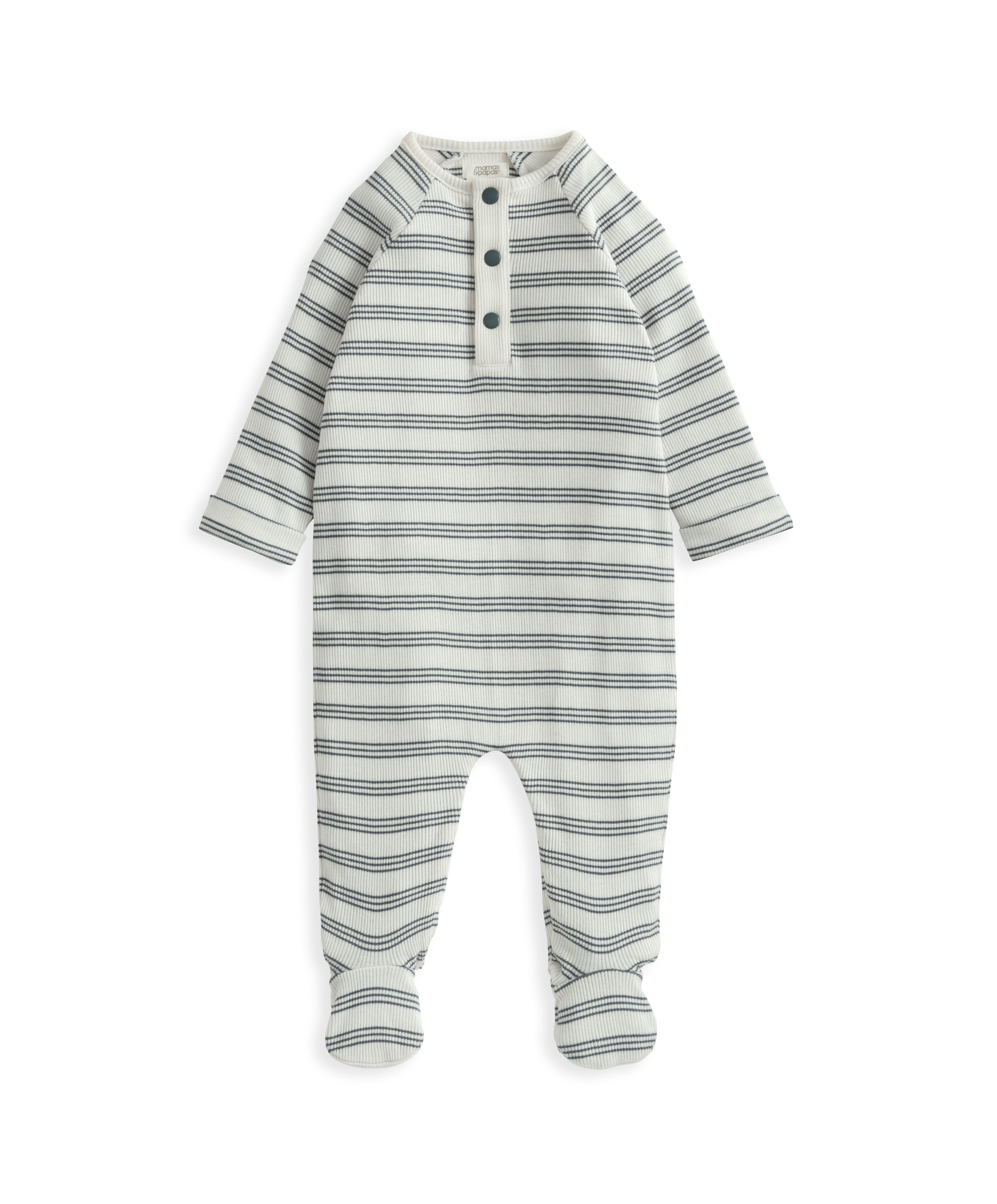 Ribbed Stripe All-In-One image number 3