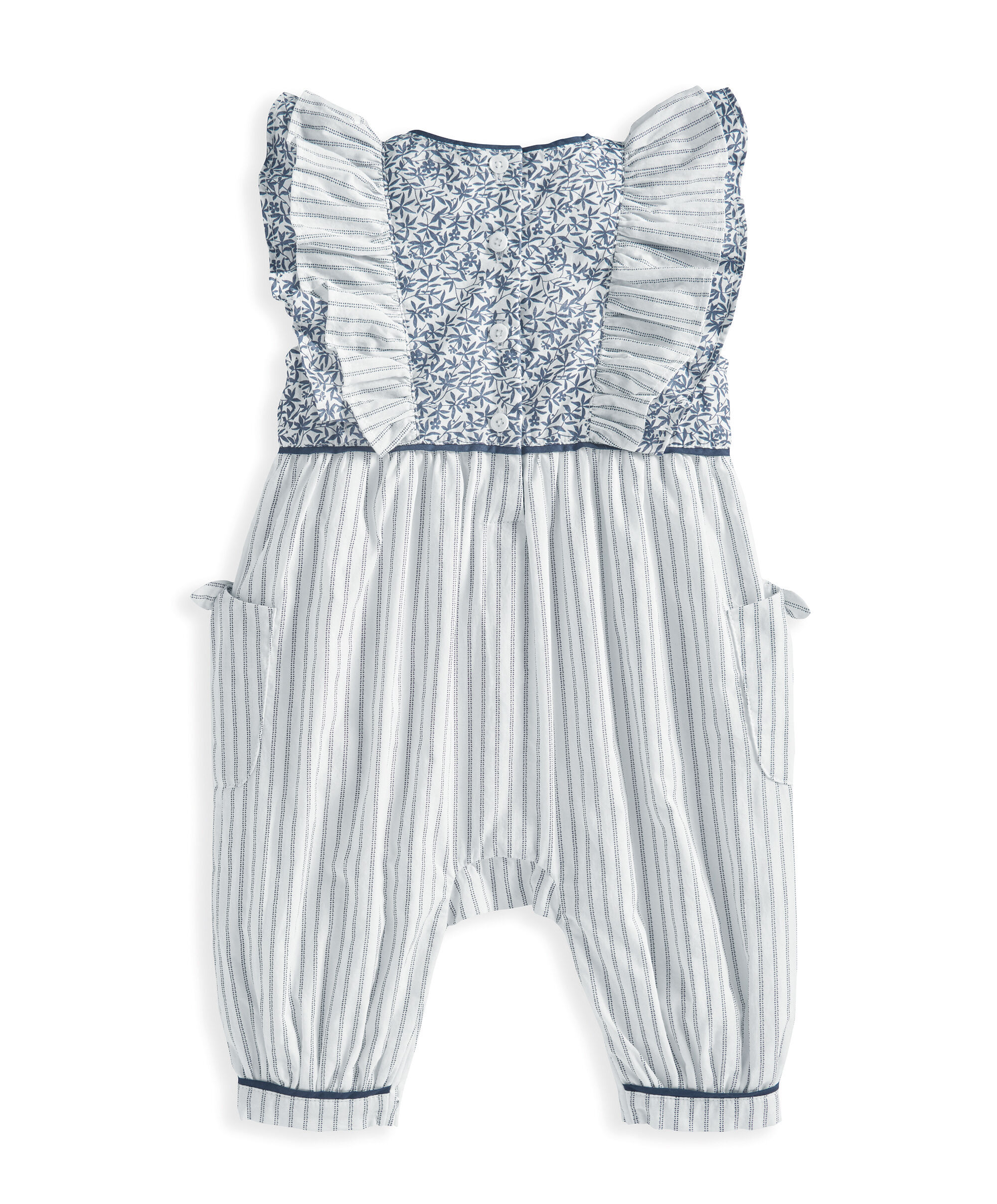 Frill Playsuit - Laura Ashley image number 3