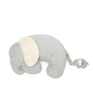 Elephant & Baby Tummy Time Activity Rug & Rattle