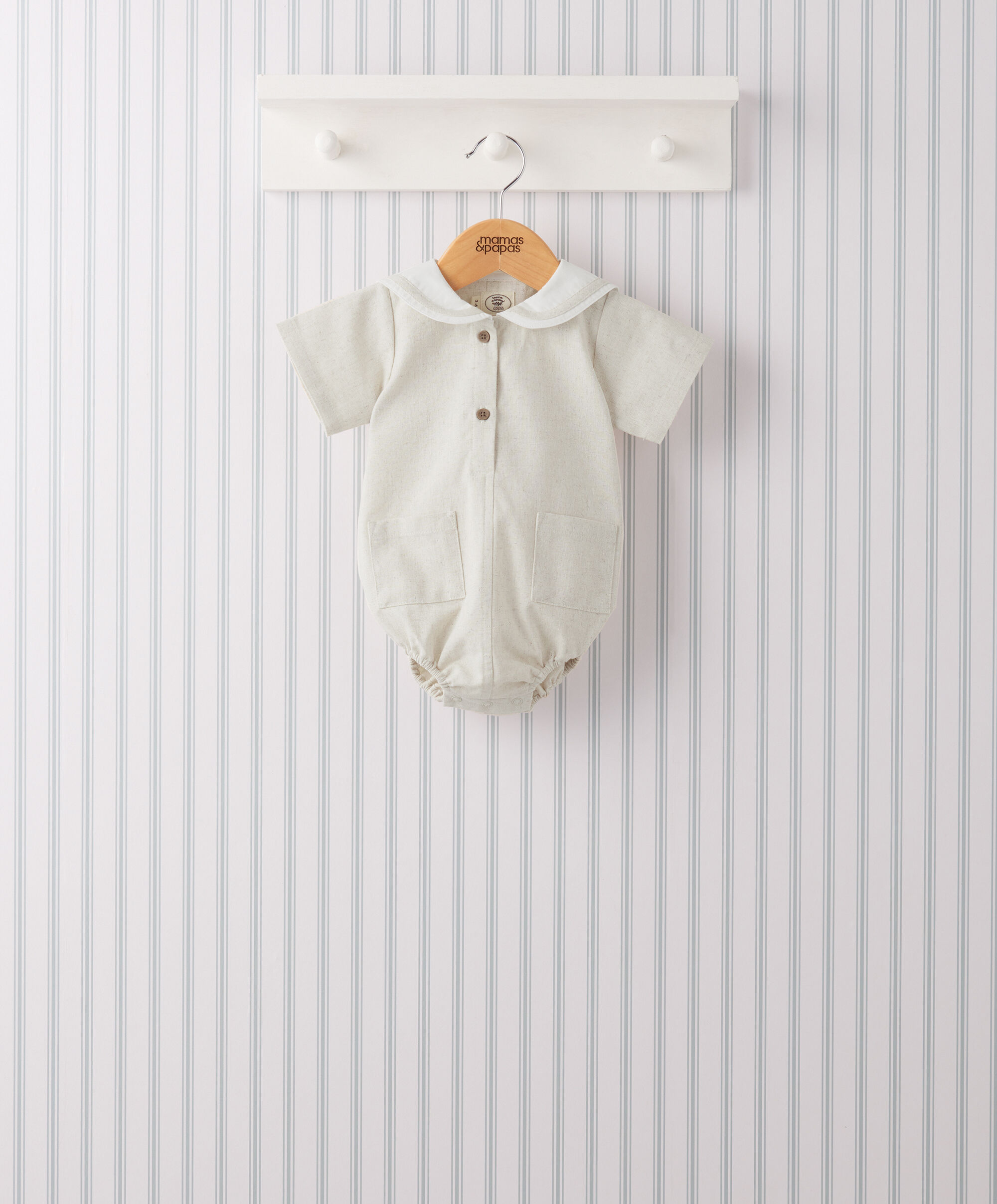 Sailor Shortie Romper - Laura Ashley image number 1