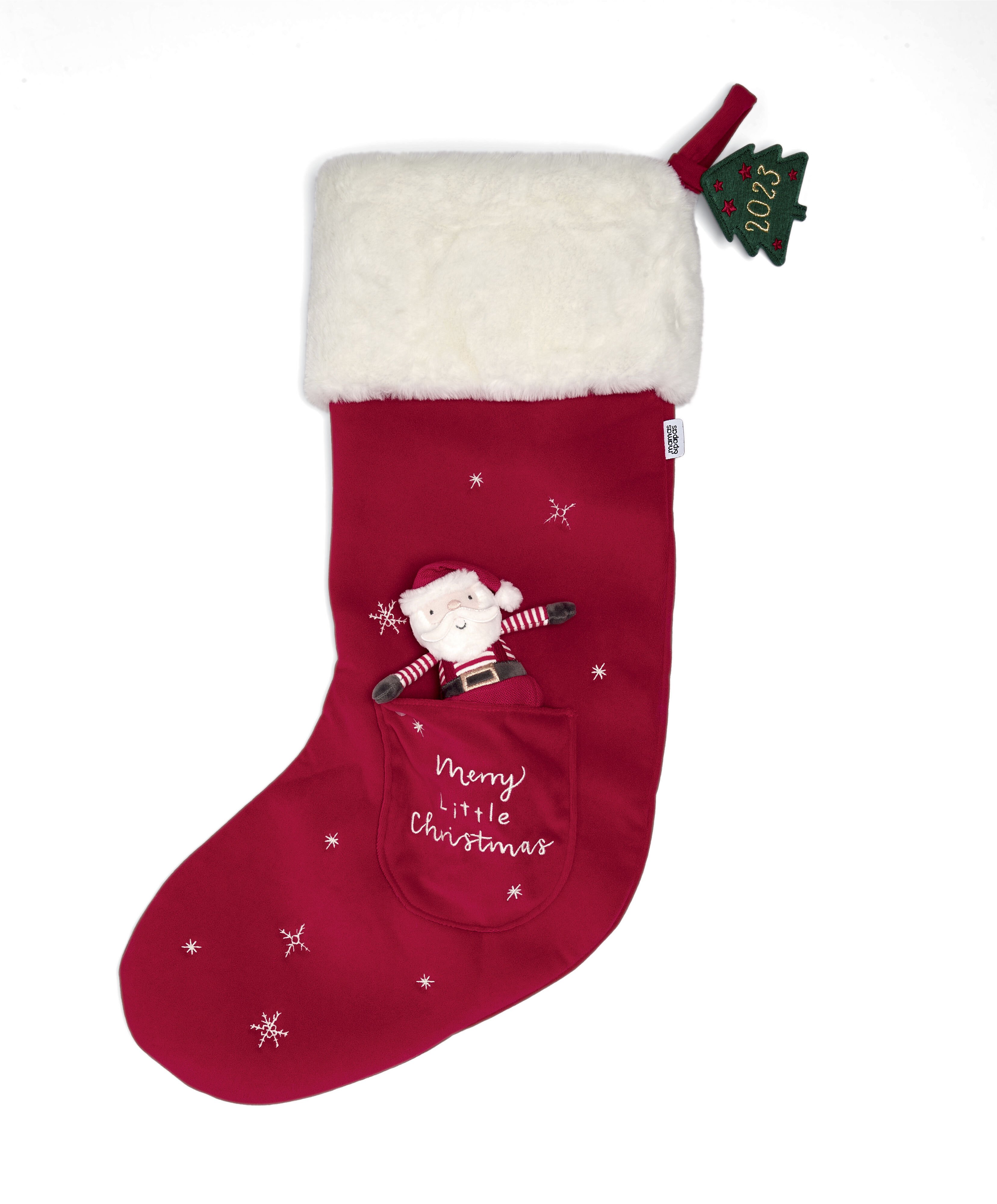 Santa Christmas Stocking - Large
