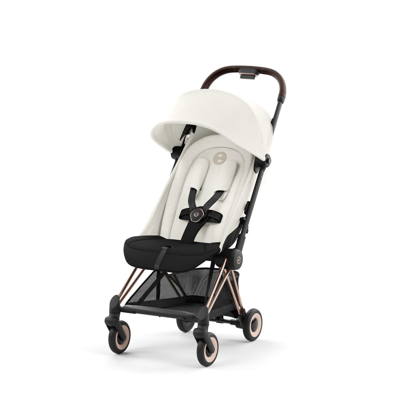 Cybex Coya Off-White with Rose Gold Frame