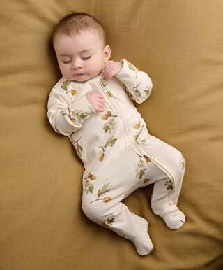 Mamas & Papas Acorn Print Zip Aio
