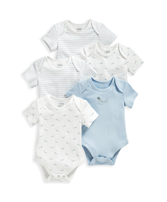 5 Pack Whale Bodysuits image number 2