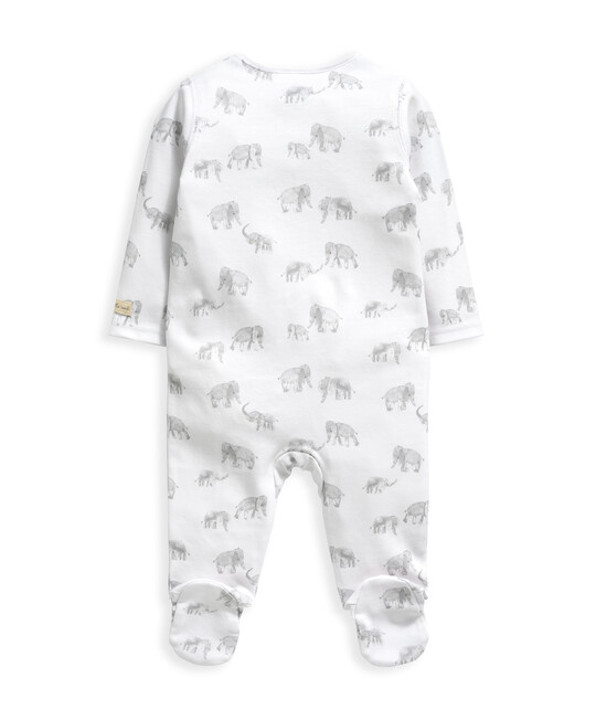 Elephant Print All In One With Zip image number 2