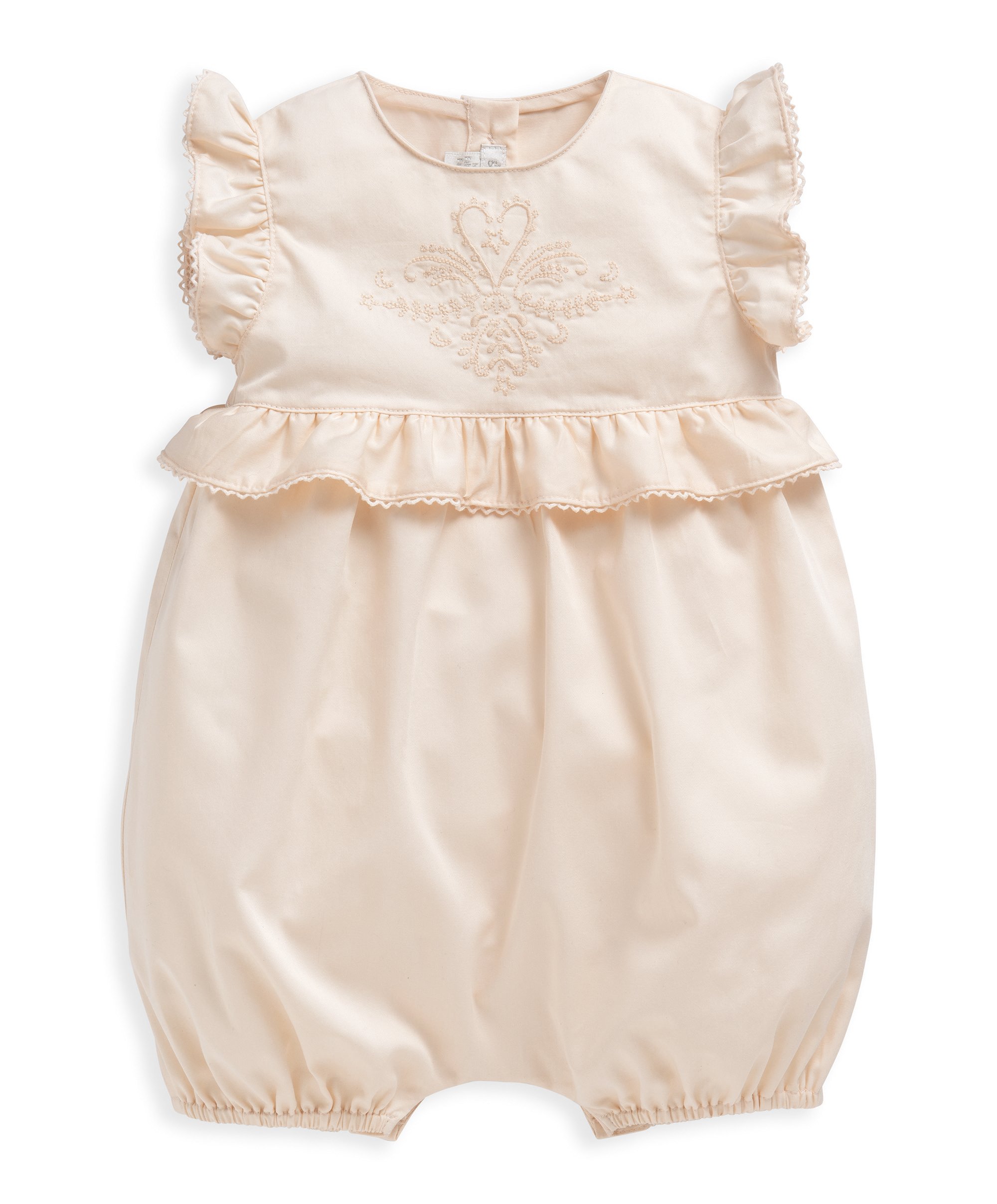 Buy Embroidered Frill Romper AllinOnes & Rompers Mamas & Papas UAE