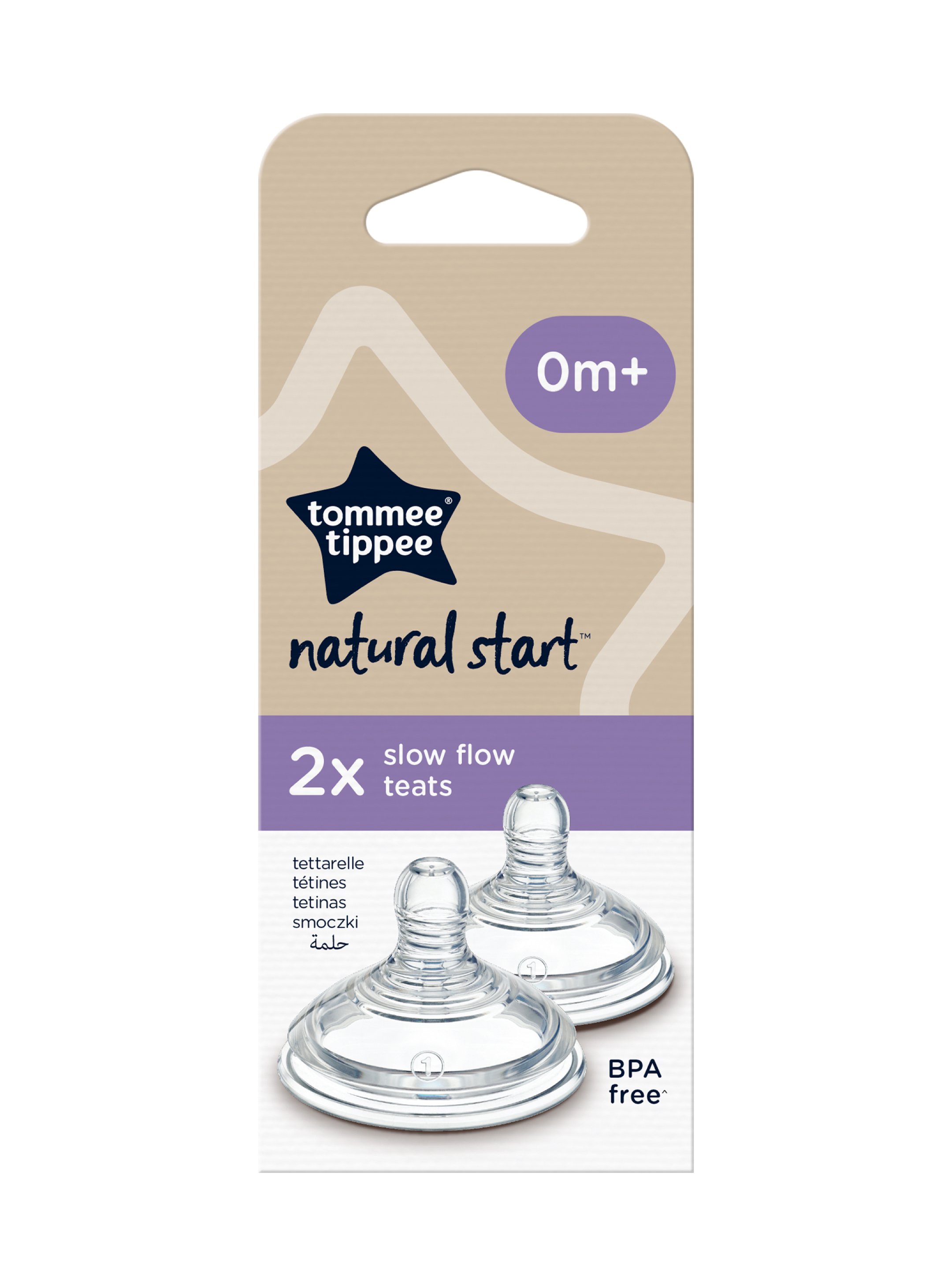 Buy Tommee Tippee Natural Start Slow Flow Teat (Pack of