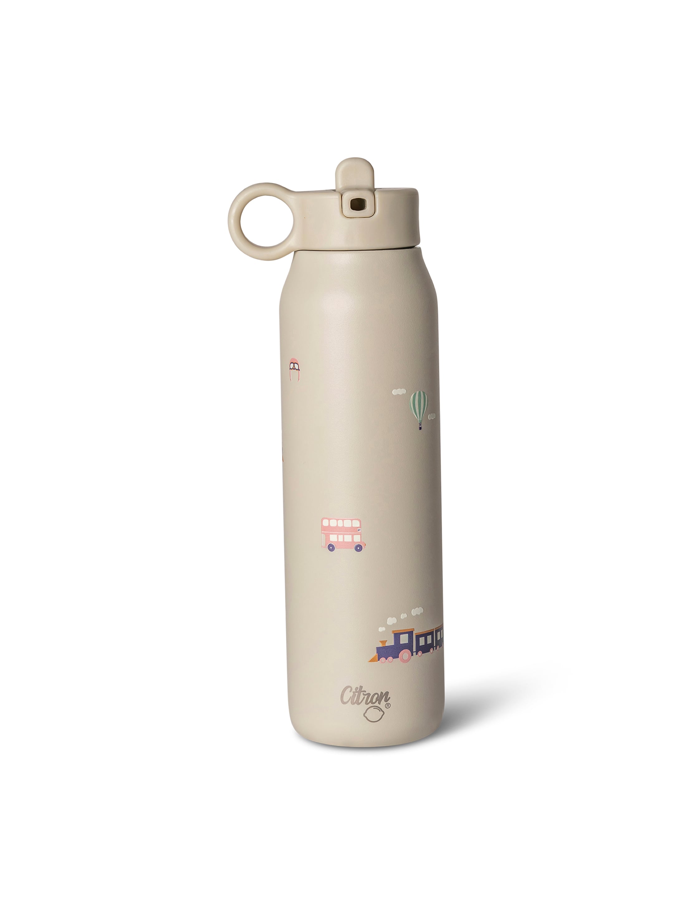 Buy Citron Stainless Steel Water Bottle 350ml Vehicles - Weaning