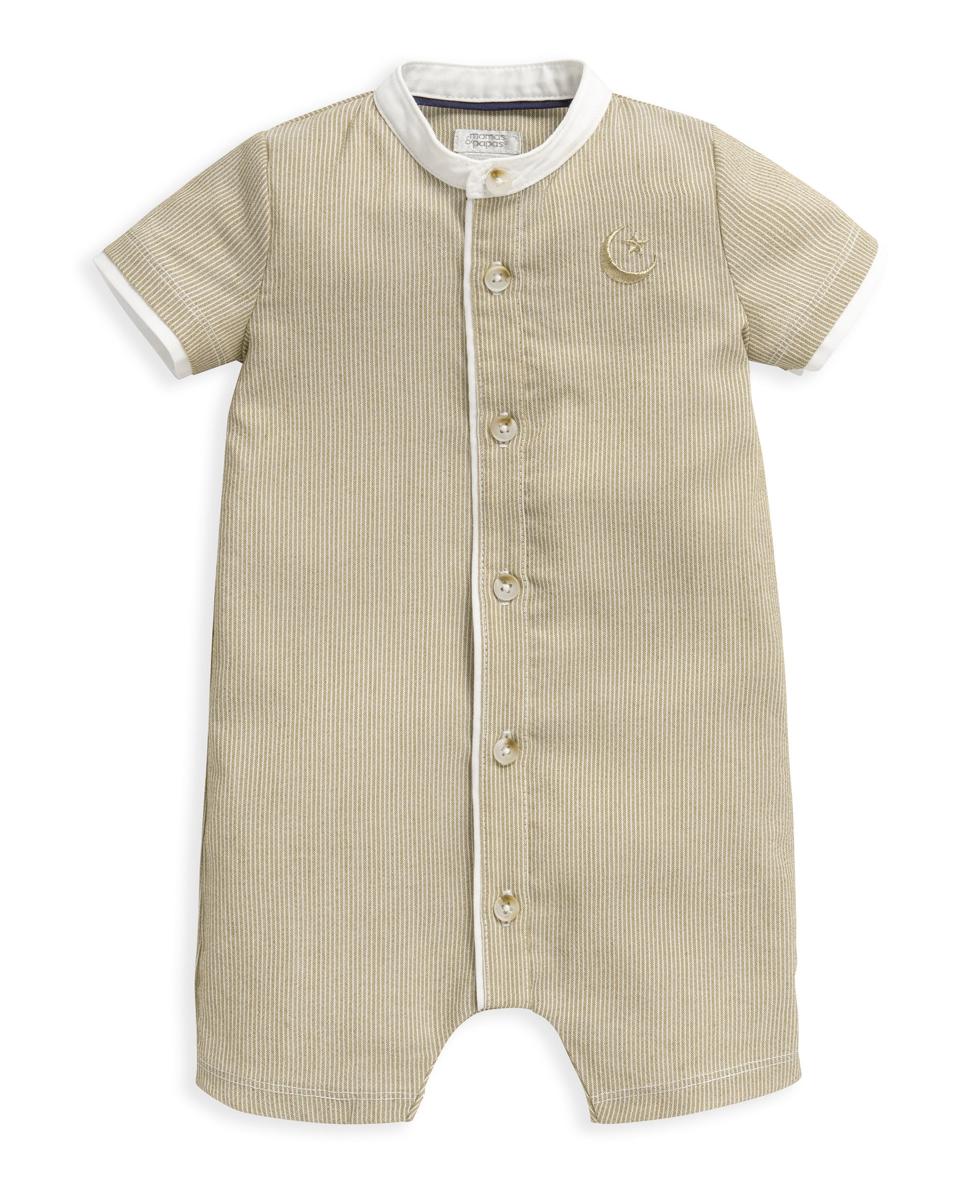 Buy Pinstripe Romper Allinone's & Rompers Mamas & Papas UAE